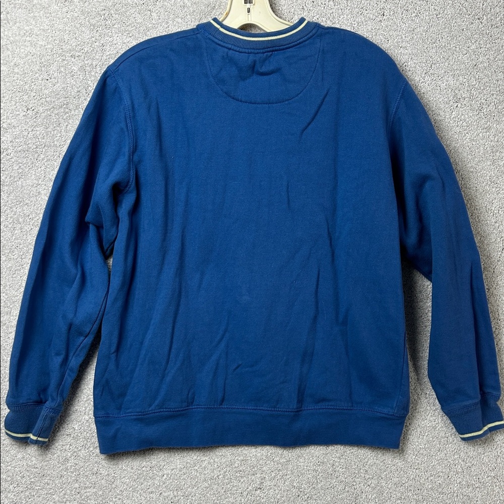 Disney Eeyore Blue Cheer Squad Crewneck Sweater Sweatshirt Vintage - Picture 5 of 5